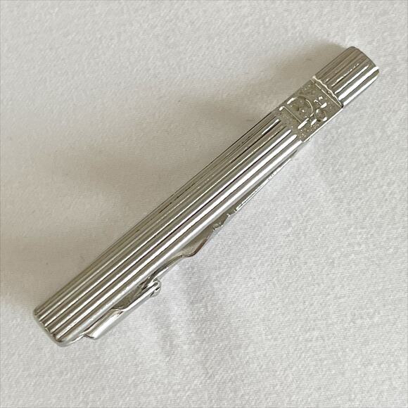 DIOR Vintage Floral Silk Tie and DIOR Silver Tie Clip Box - Picture 4 of 10